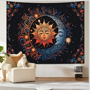 NEW! Beautiful XL Celestial Wall Tapestry